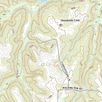 United States Geological Survey Creal Springs, IL (2021, 24000-Scale) digital map
