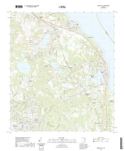United States Geological Survey Crescent City, FL (2021, 24000-Scale) digital map