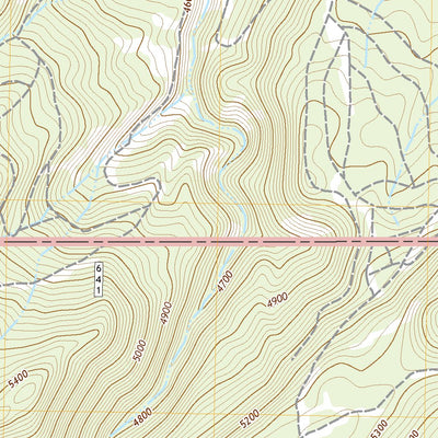 United States Geological Survey Crescent NE, OR (2020, 24000-Scale) digital map