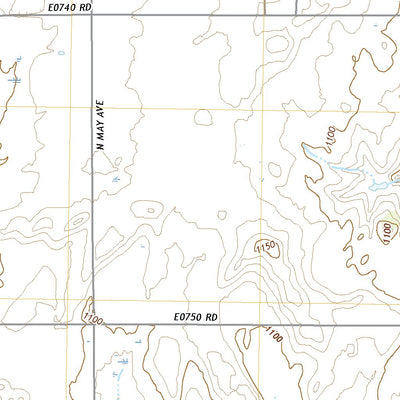 United States Geological Survey Crescent, OK (2022, 24000-Scale) digital map