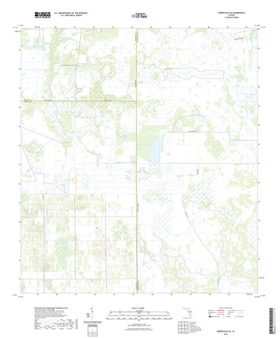 United States Geological Survey Crewsville SE, FL (2021, 24000-Scale) digital map