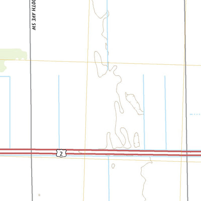 United States Geological Survey Crookston SW, MN (2022, 24000-Scale) digital map