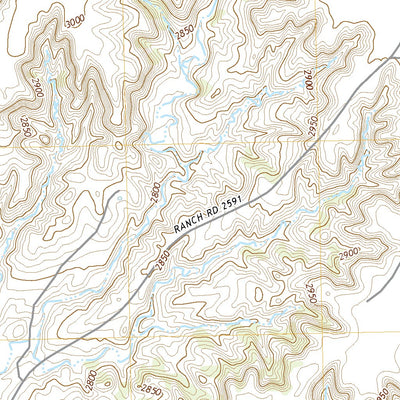 United States Geological Survey Crosbyton, TX (2022, 24000-Scale) digital map