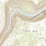 United States Geological Survey Cross Mountain Canyon, CO (2022, 24000-Scale) digital map
