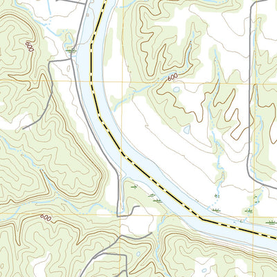 United States Geological Survey Croton, IA (2022, 24000-Scale) digital map