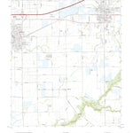 United States Geological Survey Crowley East, LA (2020, 24000-Scale) digital map