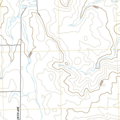 United States Geological Survey Crown Butte, ND (2020, 24000-Scale) digital map