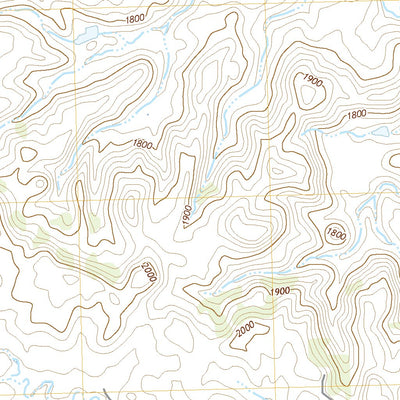 United States Geological Survey Crown Butte, ND (2020, 24000-Scale) digital map