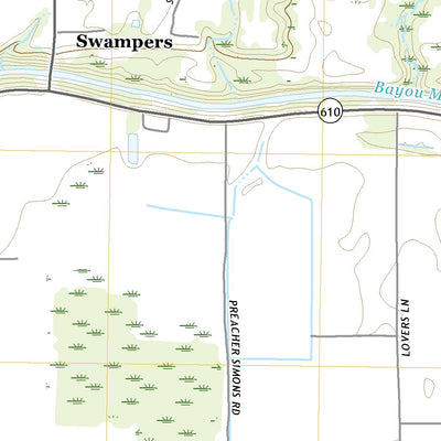 United States Geological Survey Crowville, LA (2020, 24000-Scale) digital map