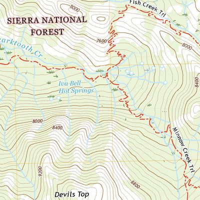 United States Geological Survey Crystal Crag, CA (2021, 24000-Scale) digital map