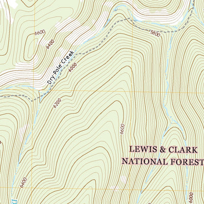 United States Geological Survey Crystal Lake, MT (2020, 24000-Scale) digital map