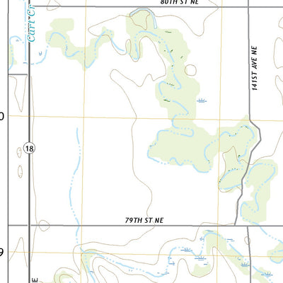 United States Geological Survey Crystal SE, ND (2020, 24000-Scale) digital map