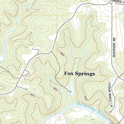 United States Geological Survey Cuba, MO (2021, 24000-Scale) digital map