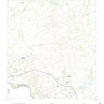 United States Geological Survey Cuervo Creek, TX (2022, 24000-Scale) digital map