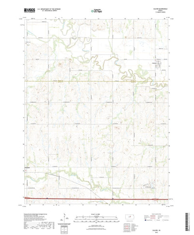 United States Geological Survey Culver, KS (2022, 24000-Scale) digital map
