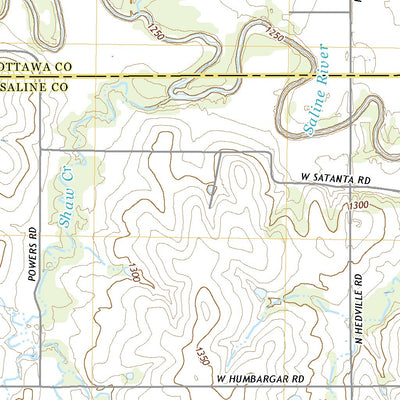 United States Geological Survey Culver, KS (2022, 24000-Scale) digital map