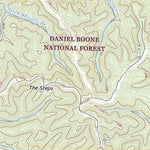 United States Geological Survey Cumberland Falls, KY (2022, 24000-Scale) digital map