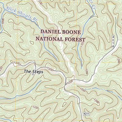United States Geological Survey Cumberland Falls, KY (2022, 24000-Scale) digital map