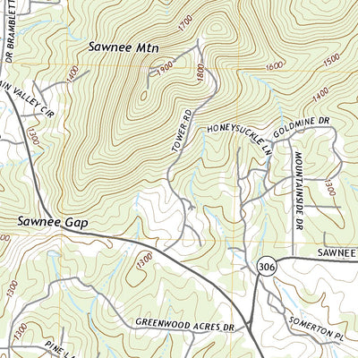 United States Geological Survey Cumming, GA (2020, 24000-Scale) digital map
