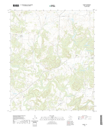 United States Geological Survey Cundiff, TX (2022, 24000-Scale) digital map