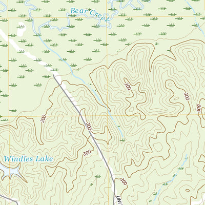 United States Geological Survey Cunningham, AL (2020, 24000-Scale) digital map
