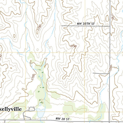 United States Geological Survey Cunningham, KS (2022, 24000-Scale) digital map