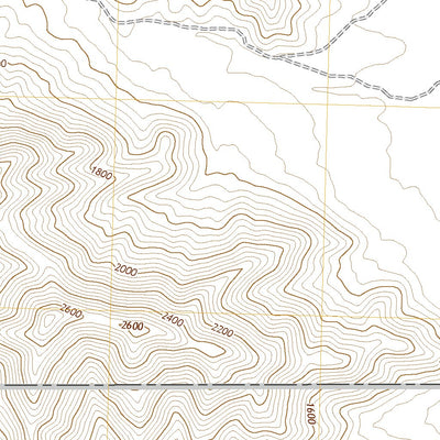 United States Geological Survey Cunningham Mountain, AZ (2021, 24000-Scale) digital map