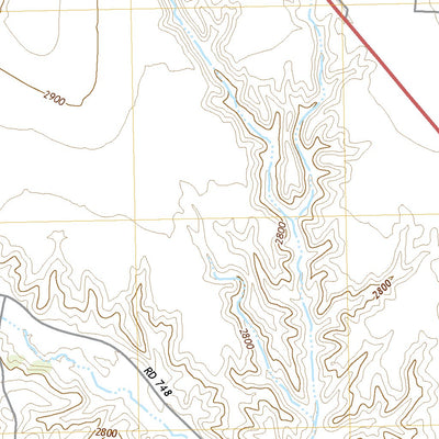 United States Geological Survey Curtis NW, NE (2021, 24000-Scale) digital map