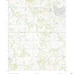 United States Geological Survey Cushing, OK (2022, 24000-Scale) digital map