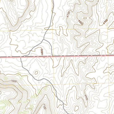 United States Geological Survey D Cross Mountain, NM (2020, 24000-Scale) digital map