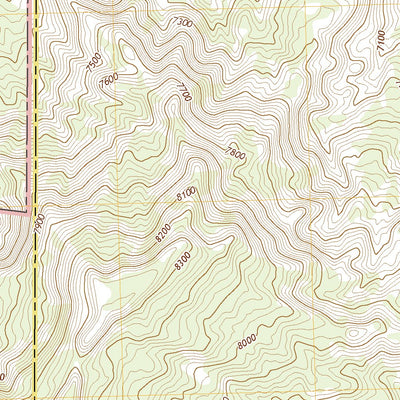United States Geological Survey D Cross Mountain, NM (2020, 24000-Scale) digital map