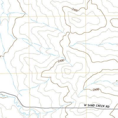 United States Geological Survey Dailey Spring, MT (2020, 24000-Scale) digital map