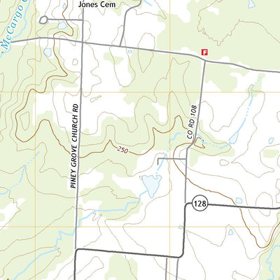 United States Geological Survey Dalark, AR (2020, 24000-Scale) digital map