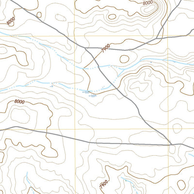 United States Geological Survey Dale Creek, WY (2021, 24000-Scale) digital map