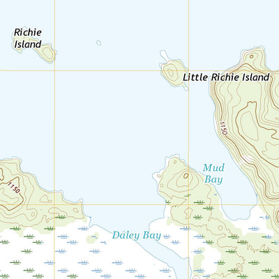 United States Geological Survey Daley Bay, MN (2022, 24000-Scale) digital map