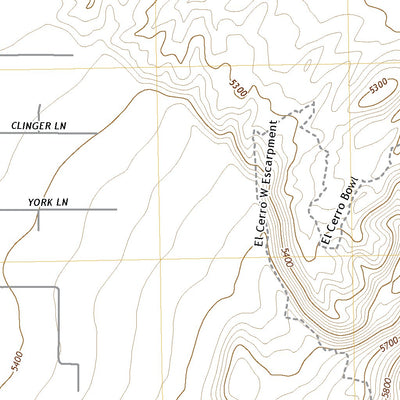 United States Geological Survey Dalies, NM (2020, 24000-Scale) digital map