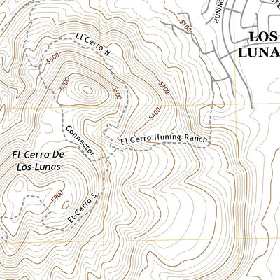 United States Geological Survey Dalies, NM (2020, 24000-Scale) digital map