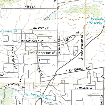 United States Geological Survey Dallas, OR (2020, 24000-Scale) digital map