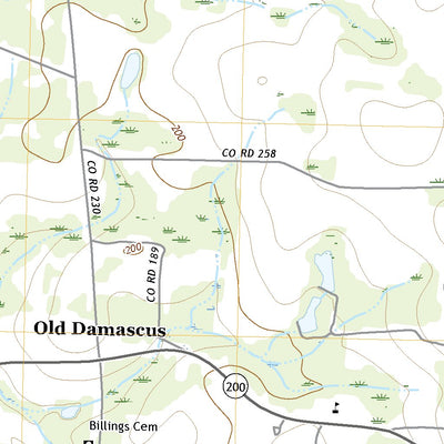 United States Geological Survey Damascus, GA (2020, 24000-Scale) digital map