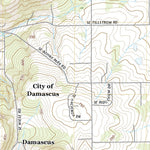 United States Geological Survey Damascus, OR (2020, 24000-Scale) digital map