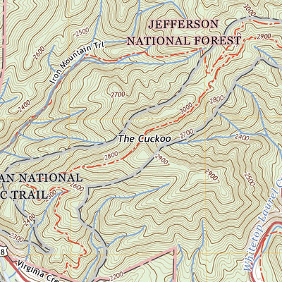 United States Geological Survey Damascus, VA (2022, 24000-Scale) digital map