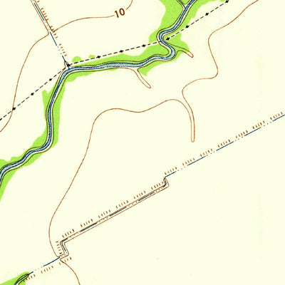United States Geological Survey Danbury, TX (1943, 24000-Scale) digital map
