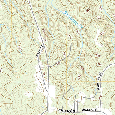 United States Geological Survey Danielsville, AL (2020, 24000-Scale) digital map
