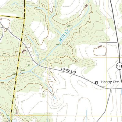 United States Geological Survey Danleys Crossroads, AL (2020, 24000-Scale) digital map