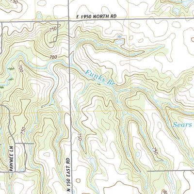 United States Geological Survey Danvers, IL (2021, 24000-Scale) digital map