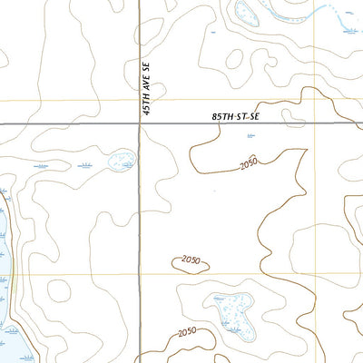 United States Geological Survey Danzig, ND (2020, 24000-Scale) digital map
