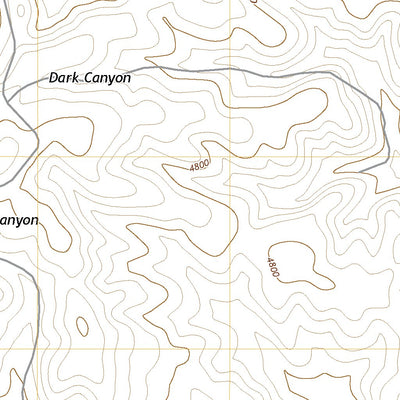 United States Geological Survey Dark Canyon, NM (2020, 24000-Scale) digital map