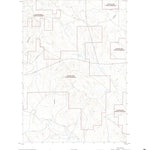 United States Geological Survey Darlington Draw East, WY (2021, 24000-Scale) digital map