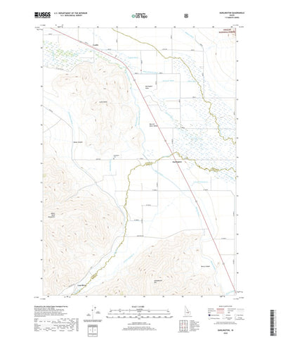 United States Geological Survey Darlington, ID (2020, 24000-Scale) digital map