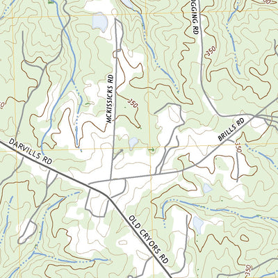United States Geological Survey Darvills, VA (2022, 24000-Scale) digital map